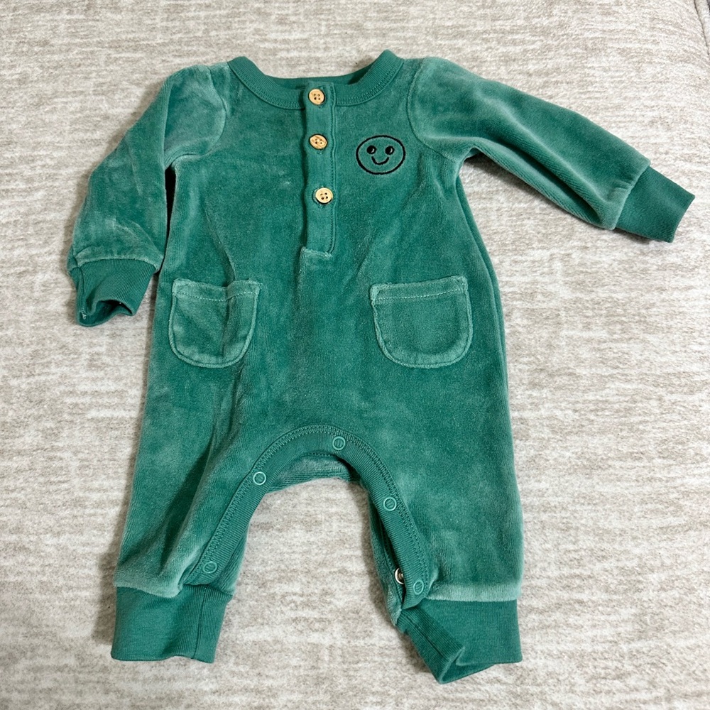 Cat & Jack Velour Romper